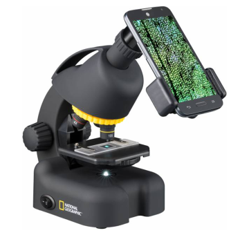 NATIONAL GEOGRAFIC Öğrenci Mikroskobu Akıllı Telefon Adaptörü ile 40–640x Microscope with smartphone adapter