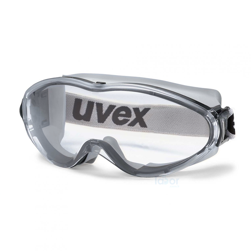Uvex Ultrasonic Goggles Güvenlik Gözlüğü  Kimyasallara Karşı Dirençli, Buğulanmaz