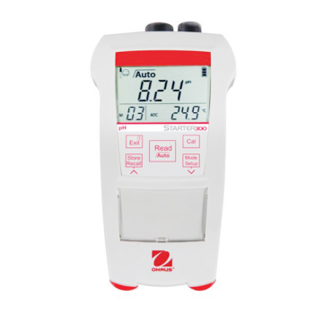 OHAUS ST 300 pH-G  pH Metre ST350 Cam Elektrot ile  0.00...14.00 pH  / -1999... 1999 mV /  0... 100 °C