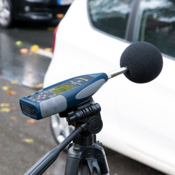 PCE 430 Gürültü Ölçüm Cihazı Class 1 (Opsiyonel 1/3 Oktav Band Filtresi Yükseltmesi) 22... 136 dB