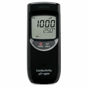 HANNA HI99300 Portatif İletkenlik Ölçer 0... 3999 μS/cm / 0... 2000 ppm