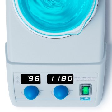 Velp AREX Digital PRO System with VTF Isıtıcılı Manyetik Karıştırıcı  1700 rpm / 20 L / 370 °C