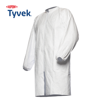 DuPont™ Tyvek® 500 Labcoat PL309 XL Laboratuvar Önlüğü 2 Cepli Fermuarlı Kategori III, PB[6], EN 14126