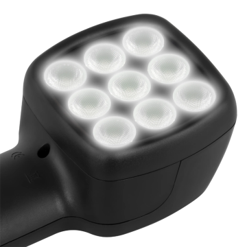PCE DSX 10 Güçlü LED'ler ile Dijital Takometre/Stroboskop  60… 999999 rpm