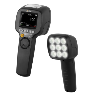 PCE DSX 10 Güçlü LED'ler ile Dijital Takometre/Stroboskop  60… 999999 rpm