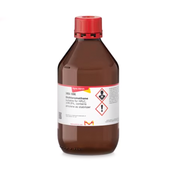 Sigma-Aldrich 34856 Dichloromethane suitable for HPLC, ≥99.8%, contains amylene as stabilizer 2.5 L