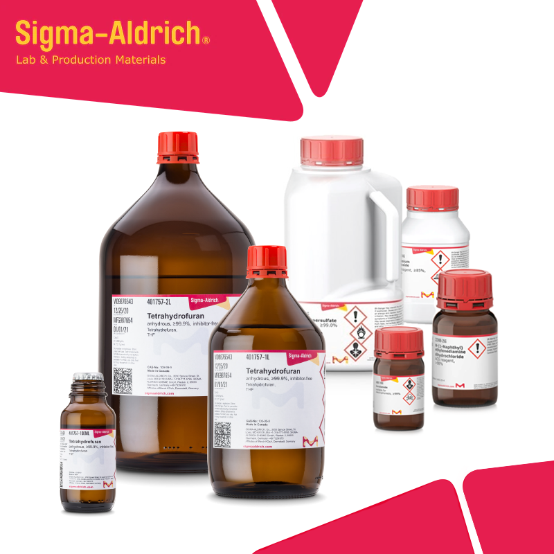 Sigma-Aldrich 34856 Dichloromethane suitable for HPLC, ≥99.8%, contains amylene as stabilizer 2.5 L