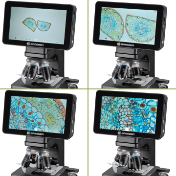 BRESSER Researcher LCD Mikroskop 40 - 600x