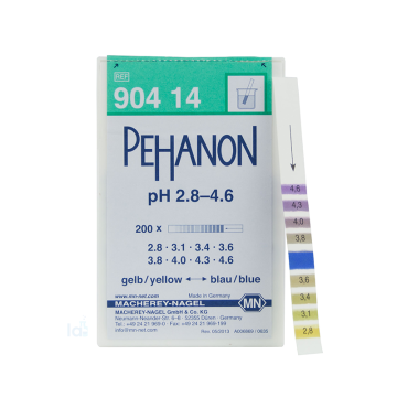 MACHEREY-NAGEL 904 14 PEHANON®  pH Kağıdı  2.8-4.6 pH  200 Adet/Kutu