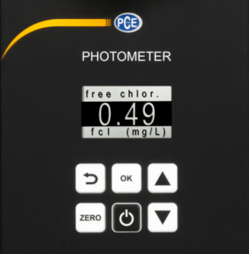 PCE CP 04  pH, Alkalinite, Klor, Siyanürik Asit Ölçer / Bluetooth Arayüzü