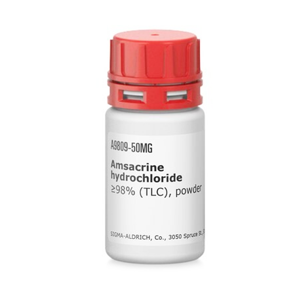 Sigma-Aldrich A9809 Amsacrine hydrochloride) ≥98% (TLC), powder 50 mg