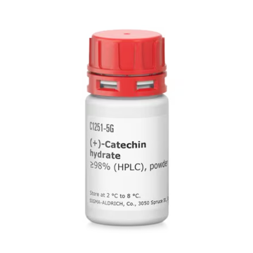 Sigma-Aldrich C1251 (+)-Catechin hydrate ≥98% (HPLC), powder 5 gr
