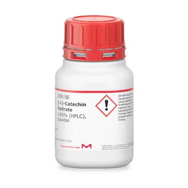 Sigma-Aldrich C1251 (+)-Catechin hydrate ≥98% (HPLC), powder 10 gr