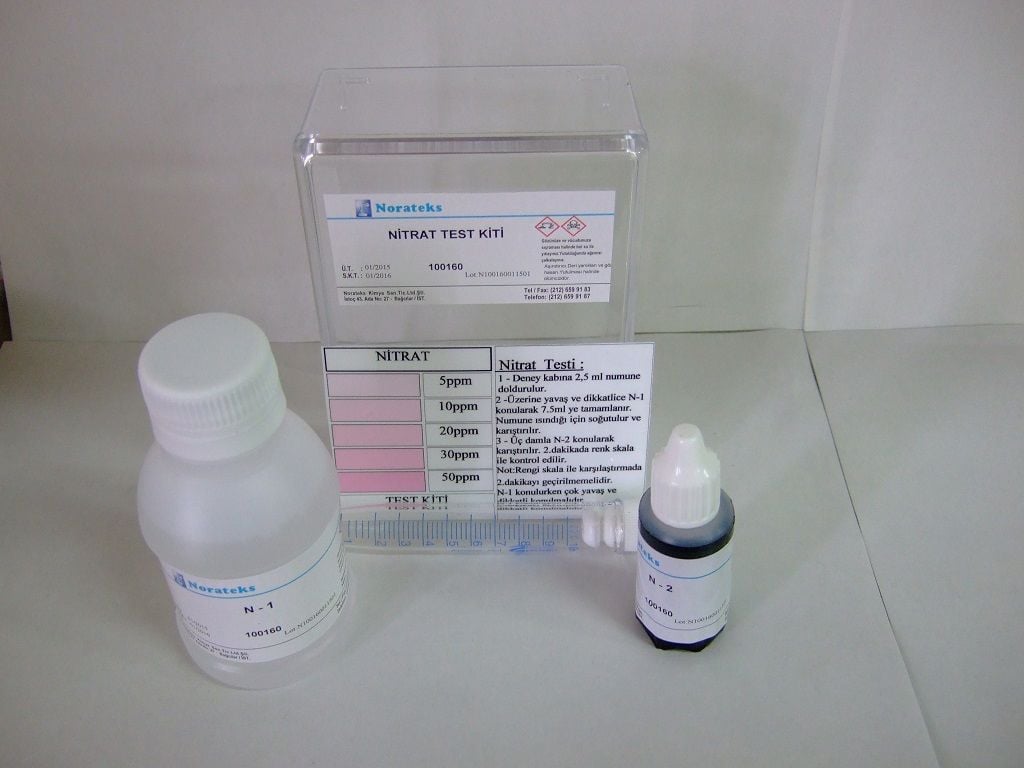 Norateks Nitrat Test Kiti  (5 – 10 – 20 – 30 - 50)