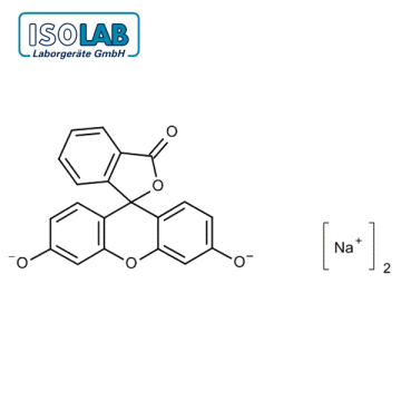 ISOLAB 923.D01.0050 Fluorescein Sodium (C.I. 45350) CAS No.: 518-47-8 50 gr