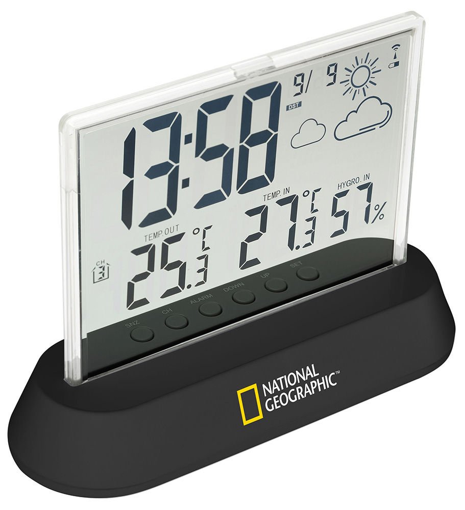 BRESSER NATIONAL GEOGRAPHIC Hava İstasyonu Weather Station, transparent