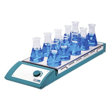 ISOLAB Çoklu Manyetik Karıştırıcı “Isıtıcısız” 15... 1100 rpm /  10 X 0.4 L
