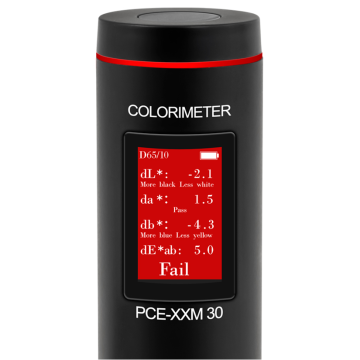 PCE XXM 30 Renk Ölçüm Cihazı  CIE-LAB, CIE-LCh, HunterLab, CIE-Luv, XYZ ve RGB Renk Alanları Bluetooth  Arabirimi