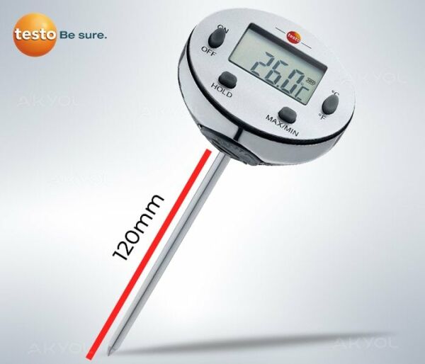 Testo Su geçirmez Mini Termometre
