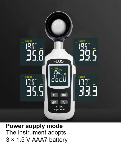 FLUS MT-912 Lux Metre