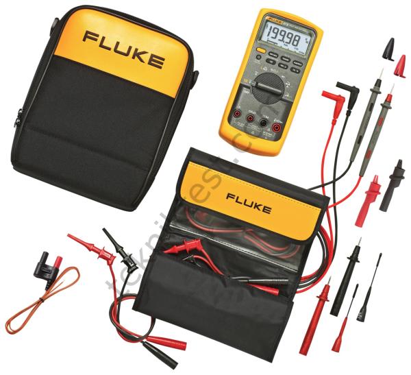 Fluke 87V / E2K / EUR Endüstriyel Elektrikçi Kombo Kiti