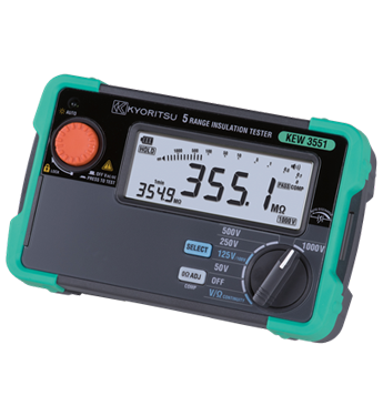 Kyoritsu KEW 3551 DİJİTAL İzolasyon / Süreklilik Test Cihazı