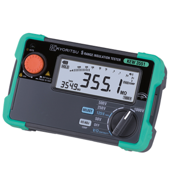 Kyoritsu KEW 3551 DİJİTAL İzolasyon / Süreklilik Test Cihazı