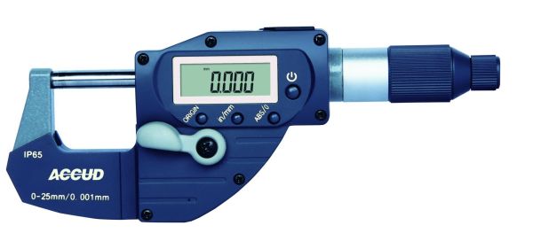 Accud Dijital Mikrometre 314 Serisi - Hızlı Ölçüm 75-100 mm