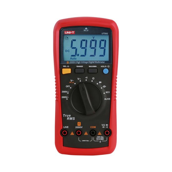 Uni-t UT892 2000V AC/DC Yüksek Gerilim Dijital Multimetre