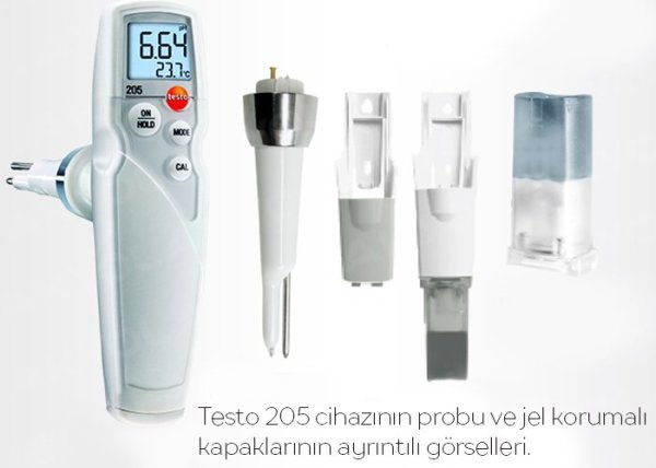 Testo 205 set Ph ve Sıcaklık Ölçüm Cihazı