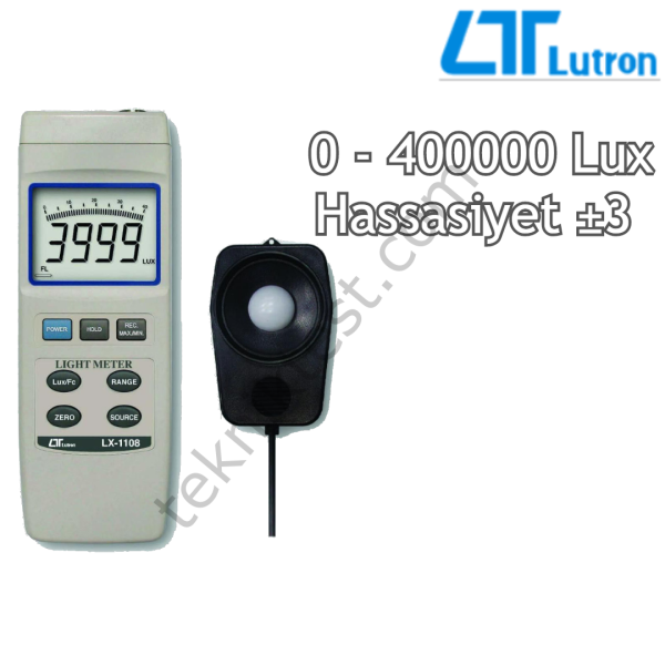 Lutron LX-1108 Dijital Işık Ölçer