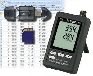 PCE-HT110 Sıcaklık Ve Nem Veri Kaydedici Data Logger