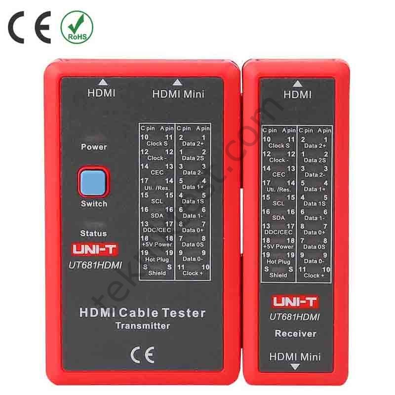 Uni-t UT681HDMI Hdmi Kablo Test Cihazı