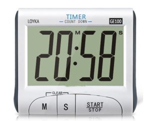 GE 100 Geniş Ekranlı  Kronometre ( Dijital Zamanlayıcı)