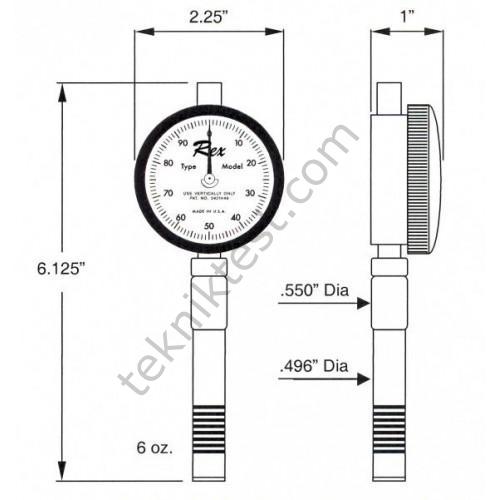 Hildebrand MODEL 1600 Shoremetre Shore OOO