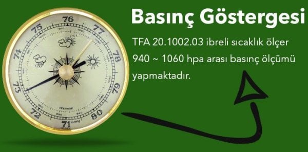 Tfa 20.1002.03 Tahta Hava İstasyonu