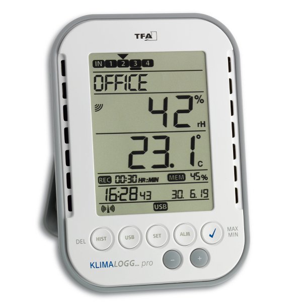 TFA 30.3039 KlimaLogg Pro DataLogger Fonksiyonlu Profesyonel Termo-Higrometre