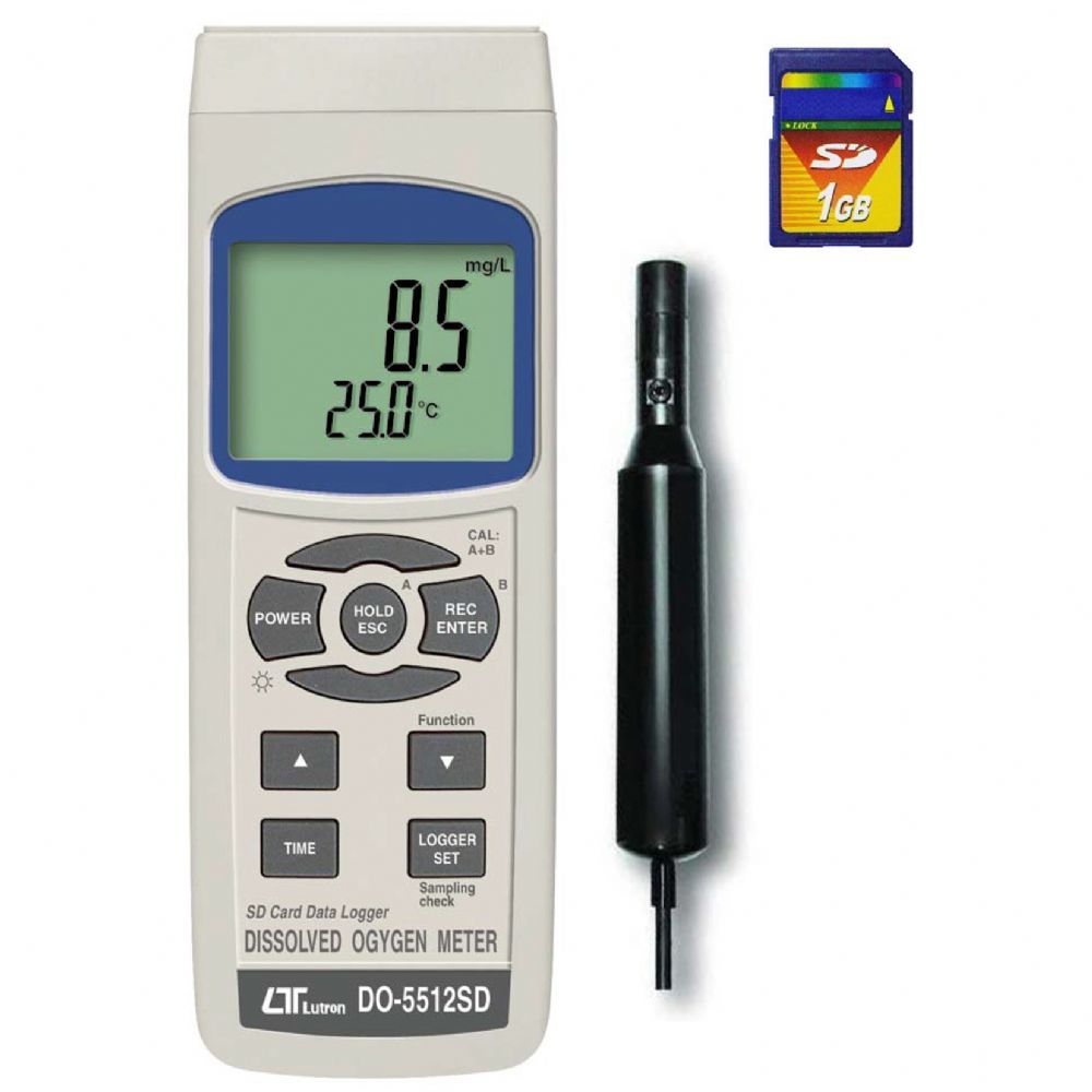 DO-5512SD Lutron Dissolved Oxygen Meter