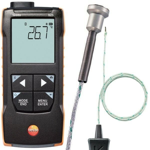 Testo 925 Mıknatıs Problu Metal Yüzey Sıcaklık Ölçer Seti  ( 0602-4892 )