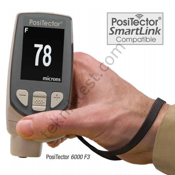 Defelsko Positector 6000 F3 Kaplama Kalınlığı Ölçüm Cihazı