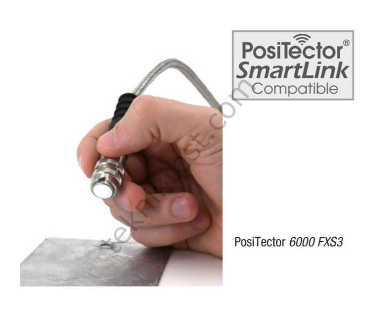 Defelsko Positector 6000 FXS3 Kaplama Kalınlığı Ölçüm Cihazı,  ( ADV cihaz + FXS prob ) 0-80 mil (0-2000 μm)