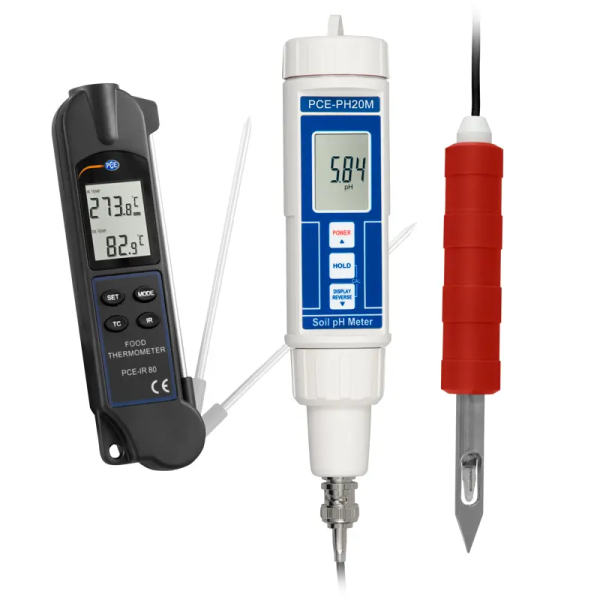 PCE-PH20M-IR 80-KIT pH Metre Kiti (Gıda Endüstrisi için)