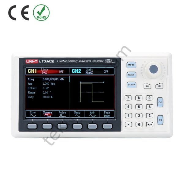 Uni-t UTG962E Fonksiyonu / Arbitrary Waveform Üreticisi