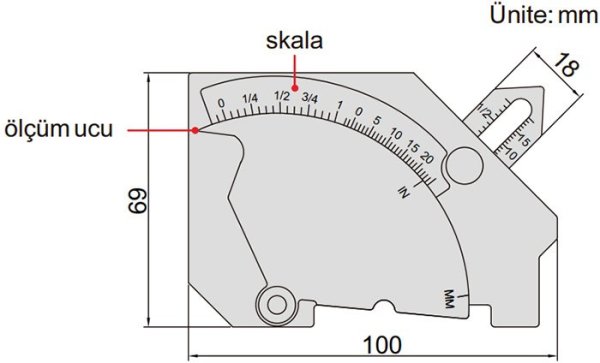 İnsize 4835-1 Kaynakçı Kumpası