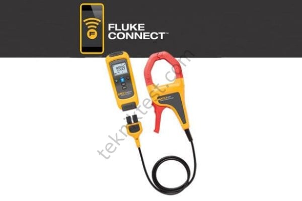 Fluke a3003 FC Kablosuz 2000 A DC Akım Pens Metre