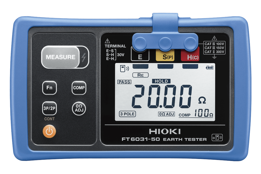 Hioki FT6031-50 3 Kazıklı Topraklama Direnci Ölçüm Cihazı