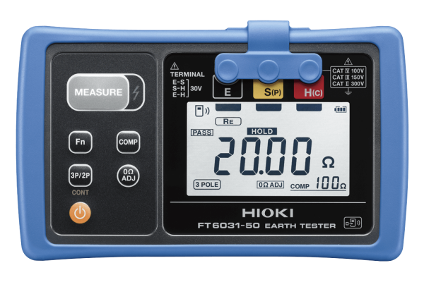 Hioki FT6031-50 3 Kazıklı Topraklama Direnci Ölçüm Cihazı