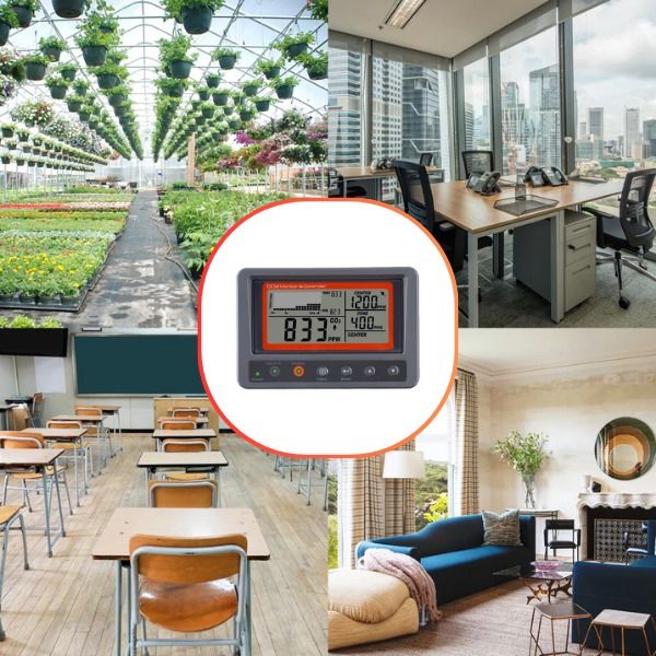 AZ 7530 Sera ve Ortam Karbondioksit Kontrol Cihazı