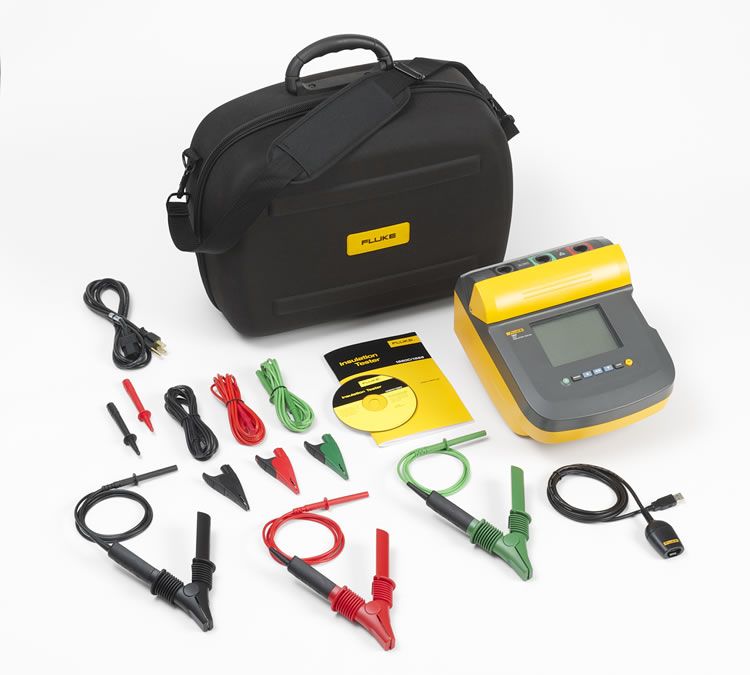 Fluke 1555 Kit İzolasyon Direnci Test Cihazı Kiti