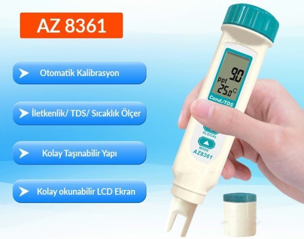 AZ 8361 İletkenlik / TDS / Ölçer